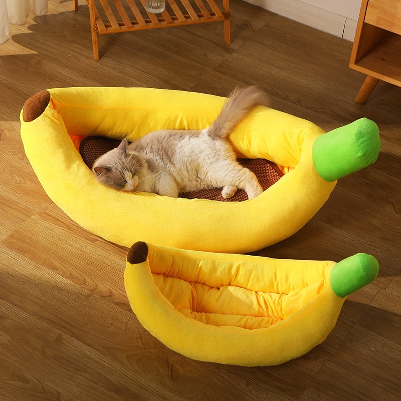 Banana Raft Pet Bed